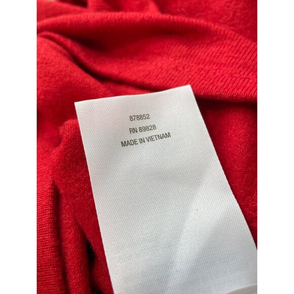 TWRHLL by Christie Brinkley Knit Cowl Neck Dress Size Medium Long Sleeve Elegant - Picture 4 of 7